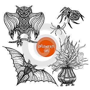 Witchcraft Doodle Set