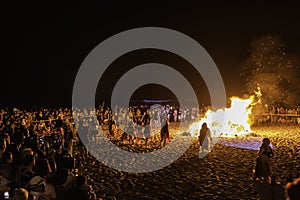 Witches around the campfire
