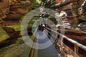 Witches Gulch is a hidden Attraction in Wisconsin Dells and can