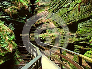 Witches Gulch in Wisconsin Dells