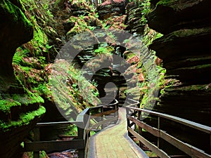 Witches Gulch in Wisconsin Dells