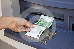 Withdrawal money out of ATM