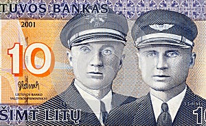 withdrawn Lithuanian litas