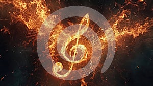 Witness a fiery spectacle unlike any other as the power of music is embodied in a spectacular dance of flames and notes