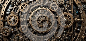 Witness the market function as a complex, interconnected clockwork machine, tracking every tick.