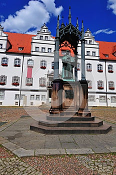 Wittenberg Luther statue photo