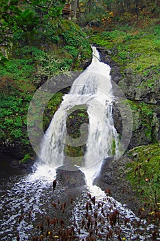 Wittys Lagoon, Vancouver Island, Sitting Ladys Fall, British Columbia, Canada