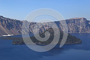 Wizard Island, Crater Lake National Park, Oregon