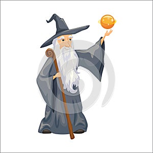 Wizard. Old man
