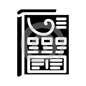 wizard of oz testing ux ui glyph icon vector illustration