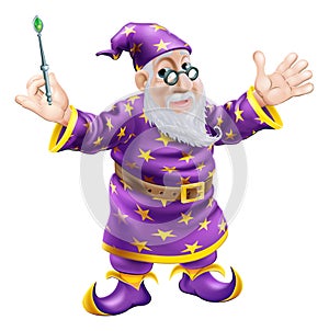 Wizard with Wand