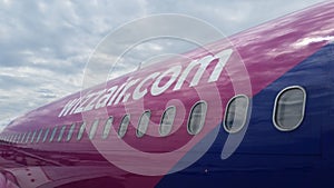 WizzAir Airplain detail