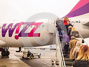 Wizzair plane