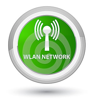 Wlan network prime green round button