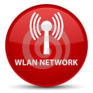 Wlan network special red round button