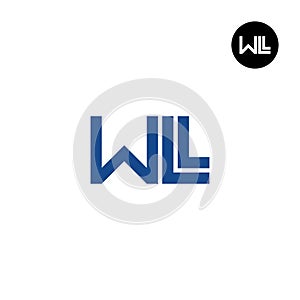 WLL Logo Letter Monogram Design