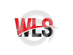 WLS Letter Initial Logo Design Vector Illustration