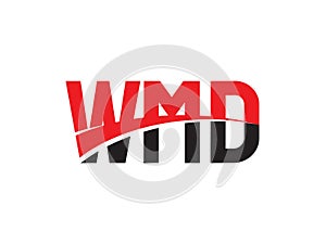 WMD Letter Initial Logo Design Vector Illustration photo