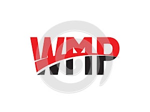 WMP Letter Initial Logo Design Vector Illustration