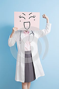 Woamn doctor take billboard