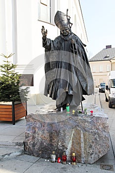 Wojtyla statue photo