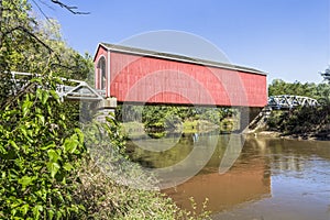 Wolf Covered Bridge in Illinois