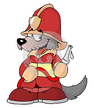 Wolf fireman