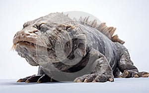 Wolf fish isolated on transparent background.