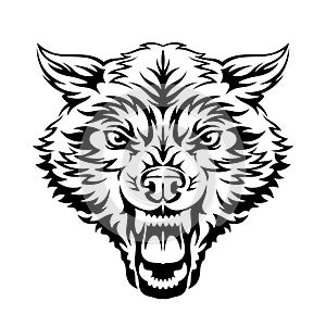 Wolf head