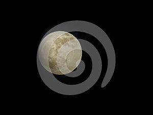Wolf Moon / Full Moon as seen on January 10 2020