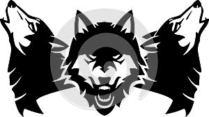 Wolf Pack Howl, Front View