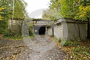 Wolf`s Lair, Adolf Hitler`s Bunker, Poland. First Eastern Front military headquarters, World War II. Complex blown up, abandoned