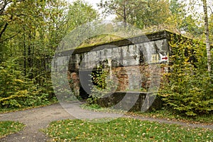 Wolf`s Lair, Adolf Hitler`s Bunker, Poland. First Eastern Front military headquarters, World War II. Complex blown up, abandoned