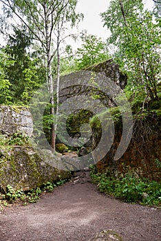 Wolf`s Lair-Bunker Museum in Poland.