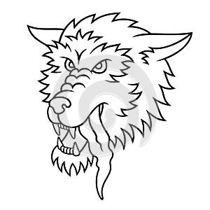 Wolf tattoo 002