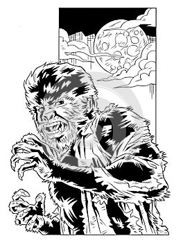 Wolfman - Comic Style
