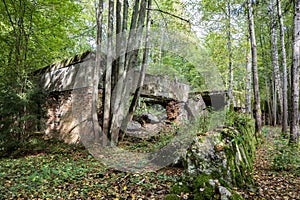 Wolfschanze, Wolf`s Lair, Wolf`s Fort - Adolf Hitler`s command headquarters on the Eastern Front during world war II.