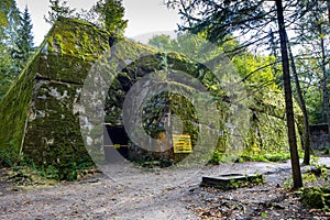 Wolfschanze, Wolf`s Lair, Wolf`s Fort - Adolf Hitler`s command headquarters on the Eastern Front during world war II.