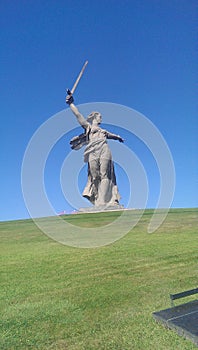 Wolgograd the motherland calls statute