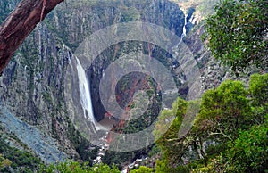 Wollomombi falls waterfall scenic view