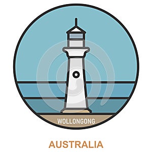 Wollongong. Sities and towns in Australia