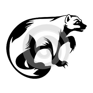 Wolverine logo. vector graphic