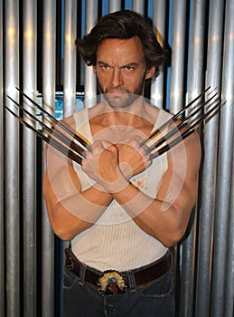 Wolverine at Madame Tussaud's