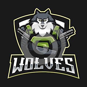 Wolves esport logo