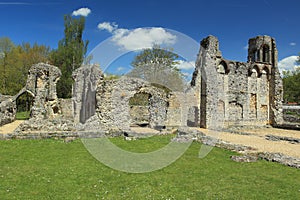 Wolvesey castle ruins