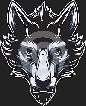 wolwildwolf illustration download vector