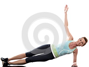 Woman on Abdominals