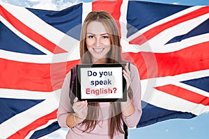 Woman Asking Do You Speak English