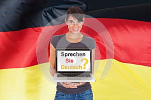 Woman Asking Do You Speak German