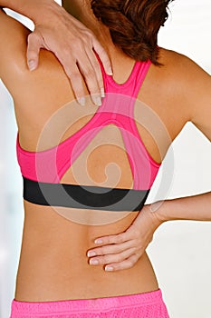 Woman With Back Pain